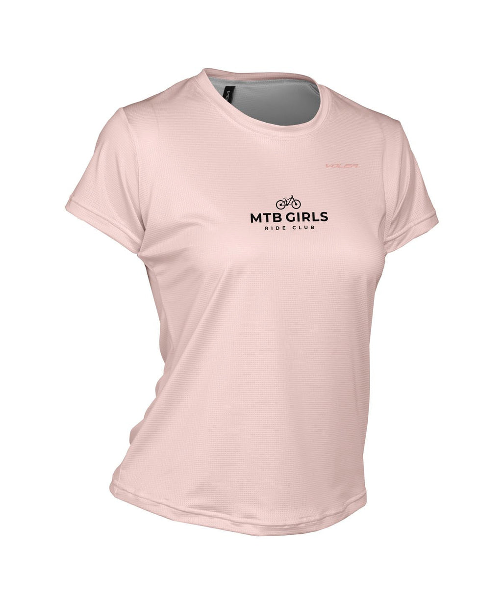 Women's MTB Ride Club Short-Sleeved Endurance Air Mountain Bike Tee