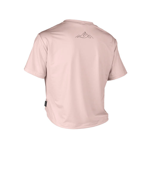 Women's MTB Girls Ride Club Crop Top Tee Ride Jersey