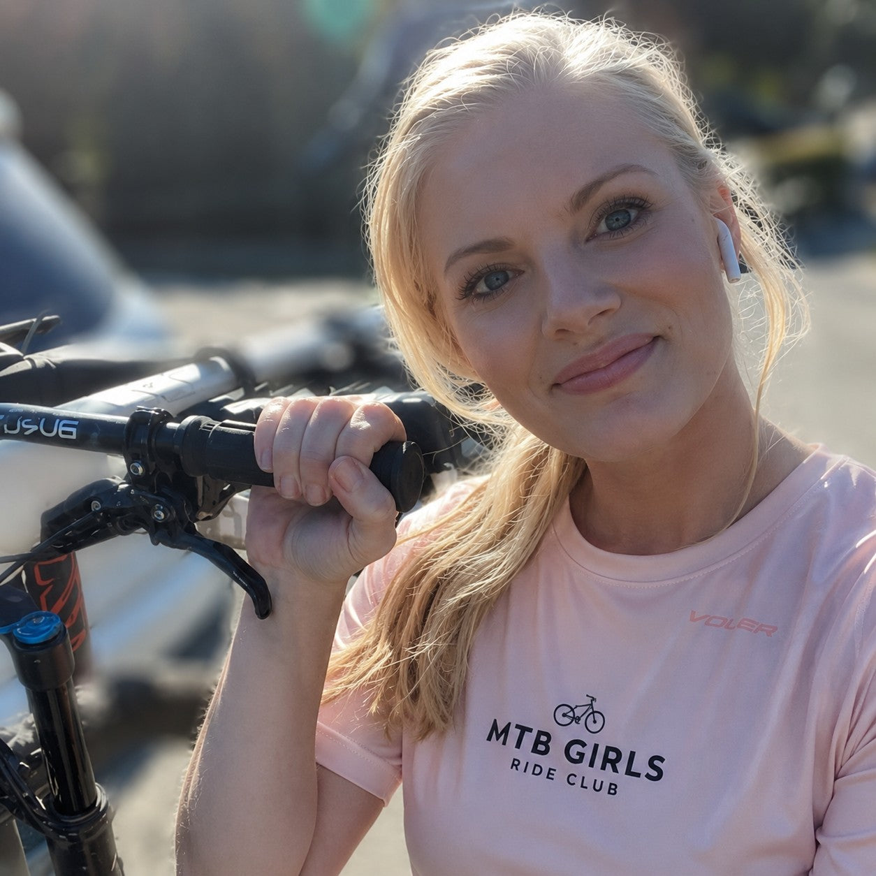 Women's MTB Ride Club Short-Sleeved Endurance Air Mountain Bike Tee